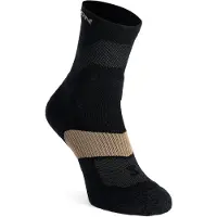 Salomon - Vandretøj - Socks X Ultra Crew Black Kelp til UnisexUld - Størrelse 39-41 - Sort