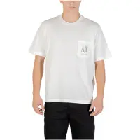 Armani Exchange A|X Armani Exchangetil mænd. XM000366AF12308U0009 Kortærmet T-shirt hvid (L), Casual, Bomuld, Korte ærmer