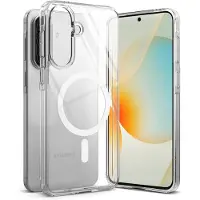 Ringke Fusion magnetisk MagSafe-etui til Samsung Galaxy A57 5G - Transparent