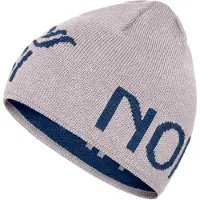 Norrøna - Huer - /29 Mid Merinoull Logo Beanie Grey Melange til UnisexUld - Grå