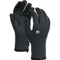 Ortovox - Skihandsker - 185 Rock'N'Wool Glove Liner M Black Raven til UnisexUld - Størrelse XL - Sort