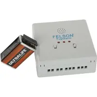 Felson fugtalarm model 5030TI med relæ og 9V lithium batteri