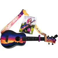Flight TUS Elise Ecklund Travel Soprano Ukulele Sunset (Pack)