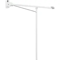 Pressalit VALUE toiletstøtte, fastmonteret, hvid