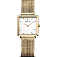 Bering Dameur 18226-334 Classic Hvid/Gul guldtonet stål Ø26 mm