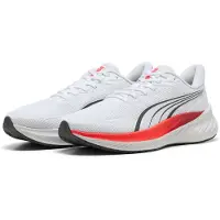 Puma Pounce Lite 2 Running Shoes Unisex, Women, White/Ultra Red/Red Rhythm, 39