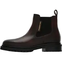 Karl Lagerfeld Chelsea Boots mørkebrun / sort