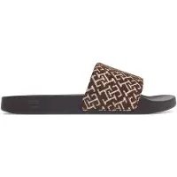 Tommy Hilfiger Pantoletter brun / brokade