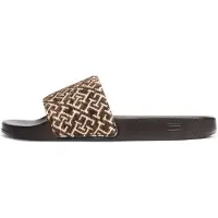 Tommy Hilfiger Pantoletter brun / brokade