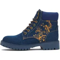 Ed Hardy Snørestøvler indigo