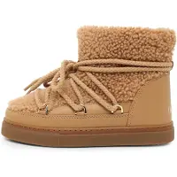 INUIKII Snowboots 'CURLY' camel