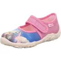 Superfit Ballerinasko 'BONNY' safir / grå / lys pink / offwhite