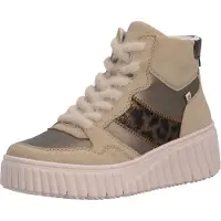 Rieker Snørestøvletter beige / lysebrun / mørkebrun