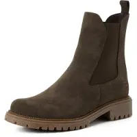 Tamaris Chelsea Boots oliven