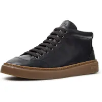 Camper Campertil mænd. K300554-001 Peu Touring læderstøvlesneakers i sort (43), Fast, Ingen, Casual