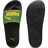Puma Leadcat 2.0 Sandals, Shoes, Earthy Green/Bright Mango Yellow/Black, 39