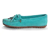 Minnetonka Mokassin 'Moosehide Kilty' turkis