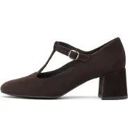 Rylko Pumps mørkebrun