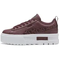 Puma Mayze Wild Youth Trainers, Shoes, Rich Cocoa, 37.5