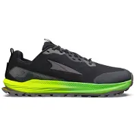 Altra - Trail løbesko - M Lone Peak 9+ Black/Dark Gull Grey/Gecko til Unisex - Størrelse 41 - Sort