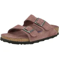 Birkenstock Pantoletter 'Arizona' burgunder