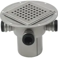 Blücher 110 mm afløbsskål til smøremembran, med studs, lodret