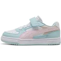 Puma Caven III Block Sneakers Kids, Shop, Aqua Glow/Powder Pink/White, 34