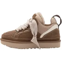 Ugg UGGtil kvinder. 1144032 Lowmel brune lædersneakers (41), Fast, Blonder, Casual