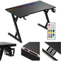 Huzaro Hero 2.4 RGB gamingbord sort
