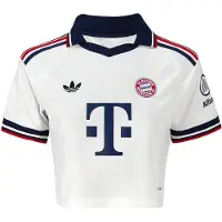 Adidas FC Bayern 26/27 Away Cropped trøje, størrelse X-Small