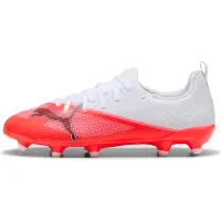 Puma ULTRA 7 MATCH FG/AG Football Boots Youth, Shoes, Ultra Red/Black/White, 34