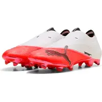 Puma ULTRA NITRO 7 ULTIMATE FG Laceless Football Boots Unisex, Sport, Ultra Red/Black/White, 43