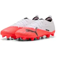 Puma Ultra Nitro 7 Ultimate FG/AG The Arrival - Rød/Sort/Hvid Børn, størrelse 32
