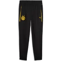Puma Dortmund Træningsbukser PUMAtech Woven - Sort/Gul, størrelse Medium