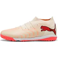 Puma FUTURE 9 MATCH TT Football Boots Unisex, Shoes, Sugared Almond/White/Ultra Red, 37
