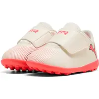 Puma Future 9 Play velcro TT The Arrival - Hvid/Hvid/Rød/Sort Små børn - Turf (TF), størrelse 20