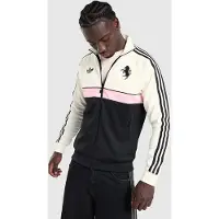 Adidas Sportssweatjakke 'JUVE' lyserød / sort / hvid