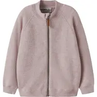 Name it Cardigan - Uld - NmfWmino - Violet Ice - - 6 år (116) - Cardigan