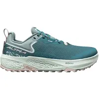 Altra - Trail løbesko - W Timp 6 Sea Pine/Whisper Pink til UnisexUld - Størrelse 37,5 - Blå
