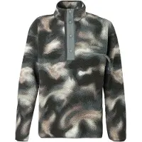Columbia - Mærker - Helvetia II Printed Half Snap Fleece Sedona Sage Dyeflow til UnisexUld - Størrelse S - Grå