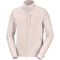 Salomon - Fleece - Sntial Lightwarm FZ M Silver Cloud til Unisex - Størrelse S - Hvid