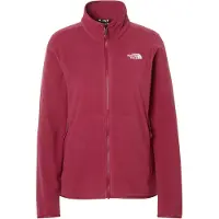 The North Face Funktionsfleecejakke 'GLACIER' burgunder / hvid