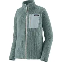 Patagonia - Vandretøj dame - W's R1 Air Jkt Blue Sage til UnisexUld - Størrelse S - Blå