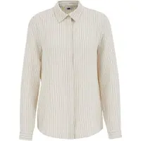 We fashion Bluse brun / hvid