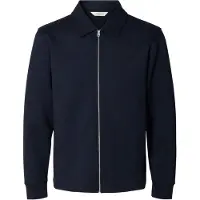 Selected Sweatjakke 'SLMTom' navy