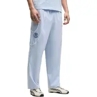 Puma Olympique de Marseille PUMATECH-X Relaxed Track Pants Men, Clothing, Snow Mountain Blue Crystal, M