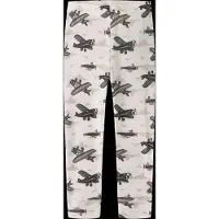Name it Leggings - Uld - NmmWillitus - Snow White/AIRPLANES - - 2 år (92) - Leggings - Uld
