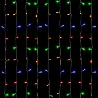 Aigostar Curtain Flat Rgby 3x1.8m 31 Strips Ip44 Indoor & Outdoor Low Voltage Lyskæde