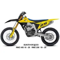 Ufo Suzuki Rmz 250 19-25/rmz 450 18-25 Plastikkit