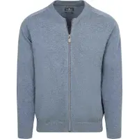 Casamoda CASAODA Vest Zip Indigo ørkeblå Blå åle
